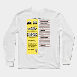 RELIANT SCIMITAR GTE - brochure Long Sleeve T-Shirt